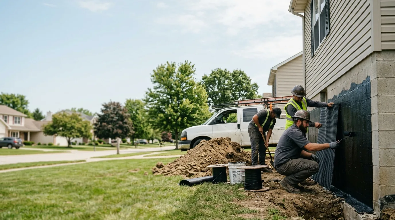 Basement Waterproofing in Christopher, IL near me
